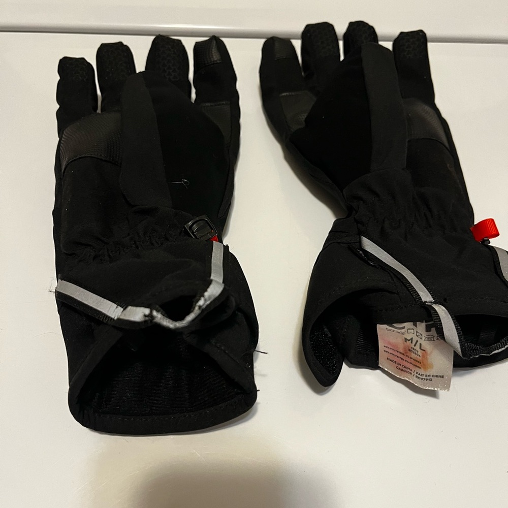 Black Kids Winter Gloves